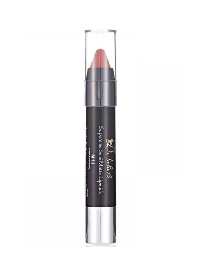 De Bela 18 Supereme Semi Matte Lipstick Brown M13  - Image 2