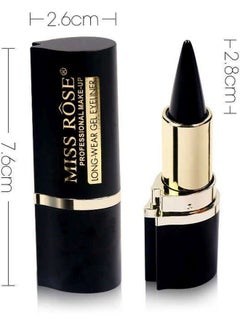 Miss Rose Professional Long Wear Gel Eyeliner Black  - Image 5