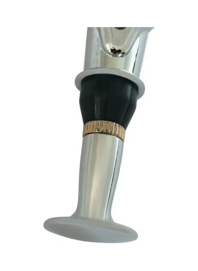 Generic Automatically Find Acupoints Meridian Pen Domestic Use Electronic Acupuncture Massage Pen Circulating Energy Point Massage Pen Silver  - Image 3