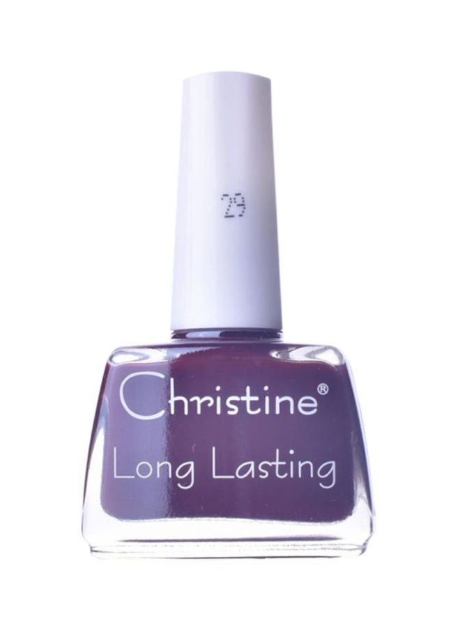 كريستين طلاء أظافر يدوم طويلاً أرجواني