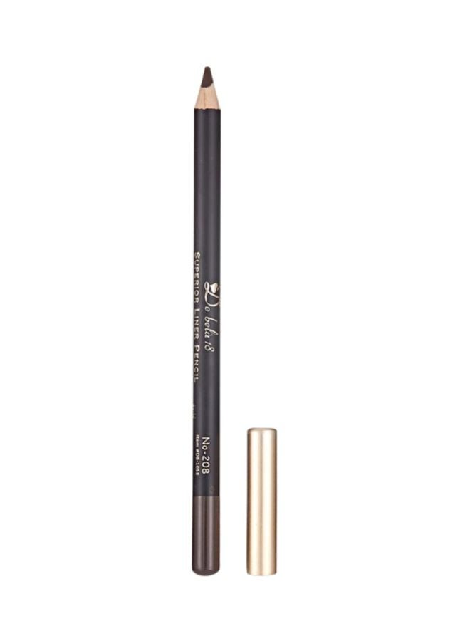 De Bela 18 - Superior Lip Liner Pencil Brown 208 - Image 1