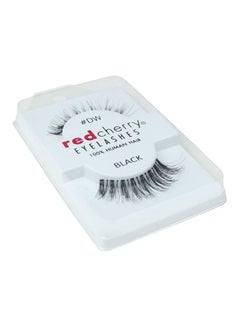 Red Cherry DW Human Hair False Eyelashes Black  - Image 1