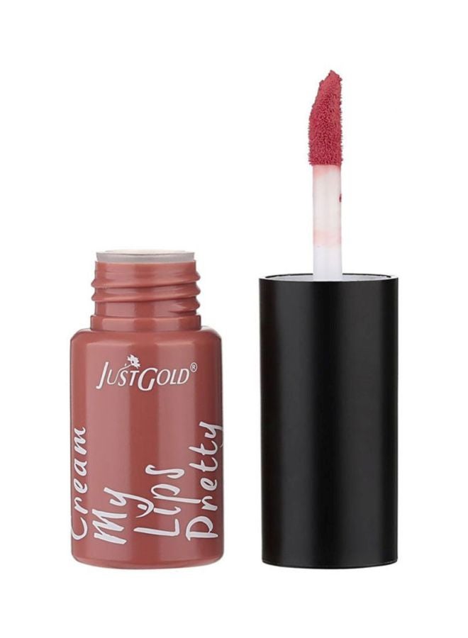 JUST GOLD Cream My Lips Pretty Lipstick 11 Brown  - Image 2