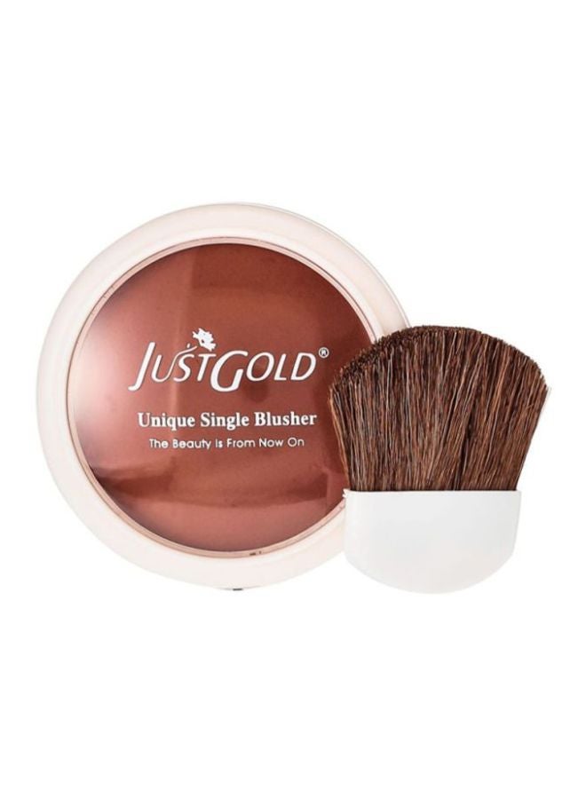 JUST GOLD Unique Single Blusher 11 Brown  - Image 1