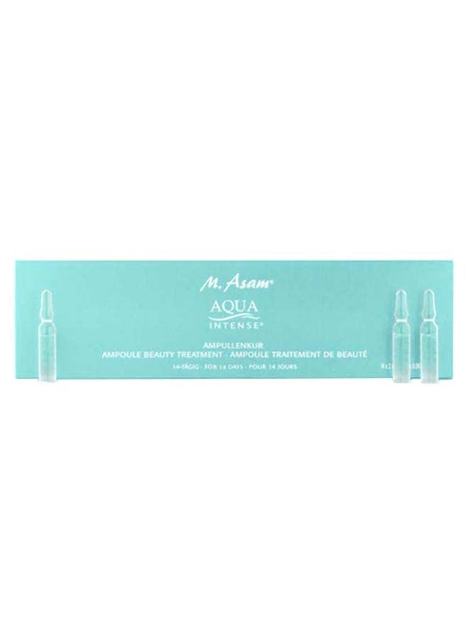 M.Asam - 14-Piece Aqua Intense Beauty Treatment Ampoule Set 28ml - Image 1