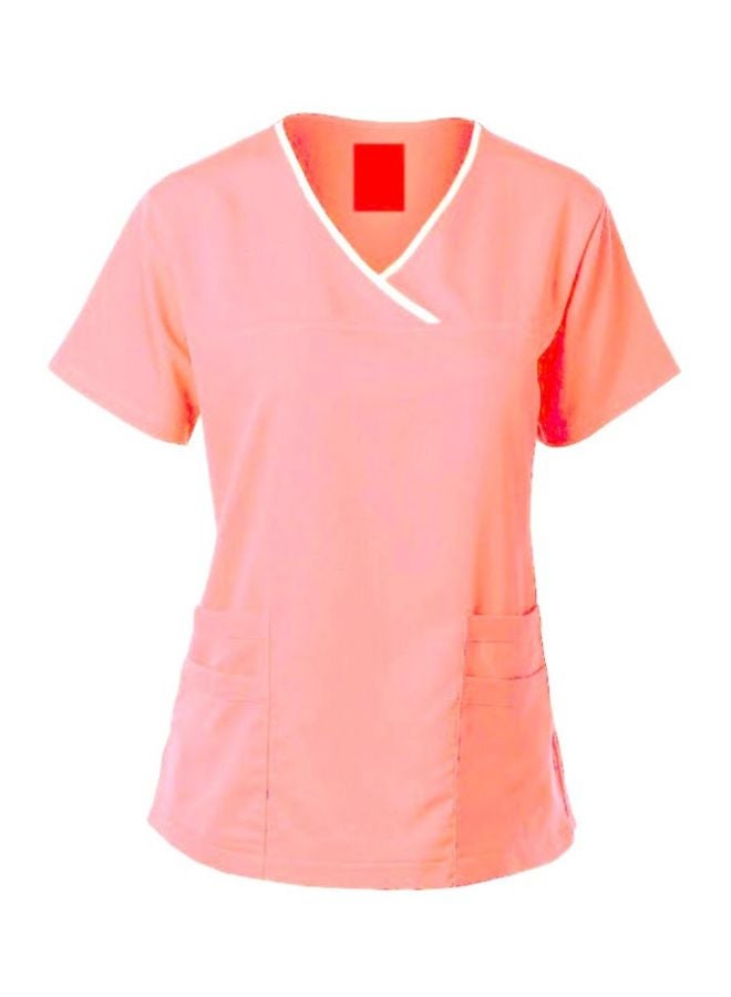 Veronica - 2-Piece Uniform T-Shirt With Pants Pink - Image 1