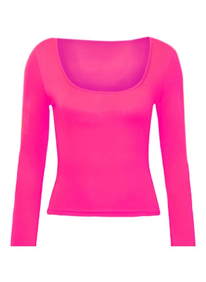 Long Sleeves T-Shirt Rose - Image 1