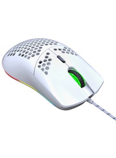 HXSJ USB Wired Gaming Mouse White  - Image 3
