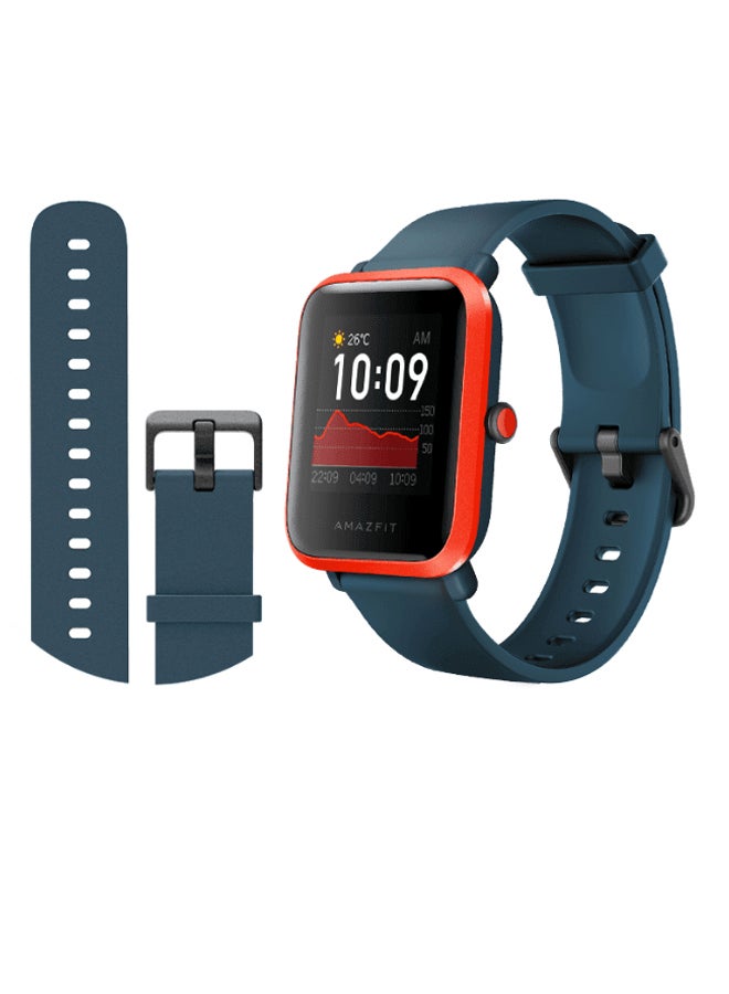 Amazfit - Bip S Smartwatch Orange/Black - Image 1