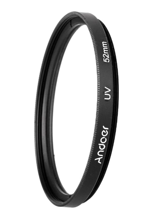 ANDOER UV Ultra Violet Lens Protector Black/Clear  - Image 1
