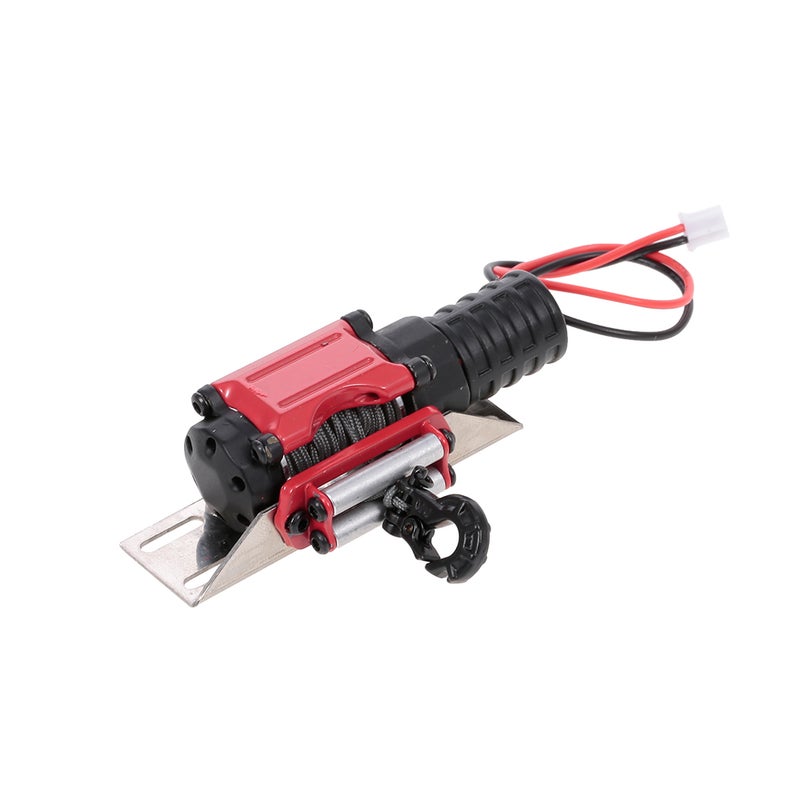 Generic - RC Winch With Remote Controller Receiver For 1/10 Traxxas HSP Redcat RC4WD Tamiya Axial SCX10 D90 HPI RC Crawler Car 9 X 3 X 8cm - Image 1