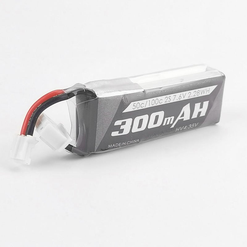 EMAX - EMAX 7.4V 300mAh Lipo Battery For EMAX Tinyhawk S FPV Racing Drone 5 X 2 X 2 - Image 1