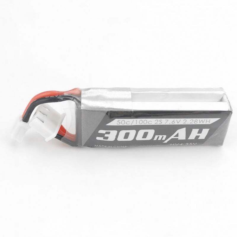 EMAX - EMAX 7.4V 300mAh Lipo Battery For EMAX Tinyhawk S FPV Racing Drone 5 X 2 X 2 - Image 1