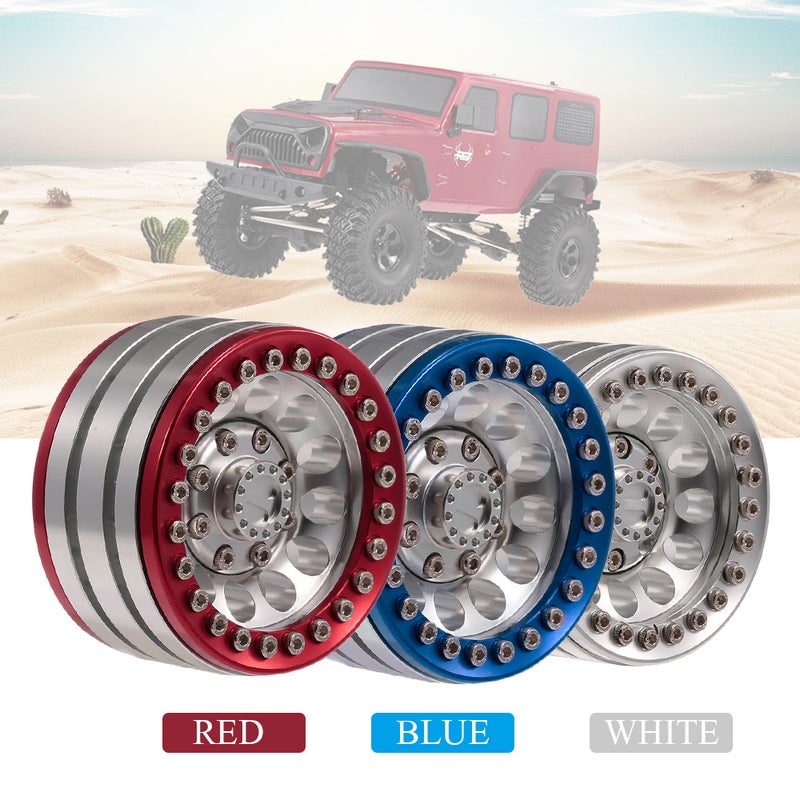 4 Piece 1.9 Inch Wheel Hub Rim Metal For Traxxas HSP Redcat RC4WD Tamiya Axial SCX10 D90 HPI RC Rock Crawler 15 X 3 X 11cm  - Image 5