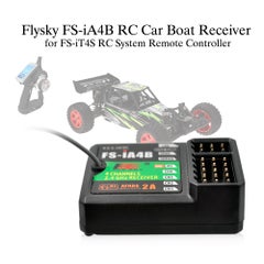 Flysky FS-iA4B RC Car Boat 2.4GHz Receiver For FS-I10 FS-I6 FS-GT2F FS-GT2G FS-IT4S FS-I6S System Remote Controller 4 X 1.5 X 3cm  - Image 1
