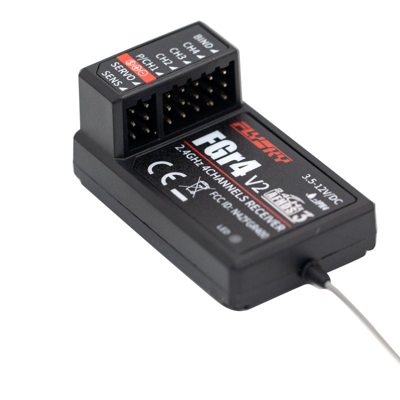 FS-FGR4 4CH AFHDS3 2.4Ghz Receiver For FlySky Noble FS-NB4 Transmitter 5 X 2.5 X 3cm