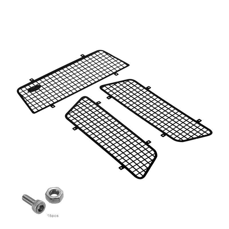 Generic - Side And Rear Window Metal Protective Net For 1/10 TRAXXAS TRX-4 82046-4 Ford Bronco Ranger RC Off-Road Car Crawler 16 X 0.5 X 8cm - Image 1