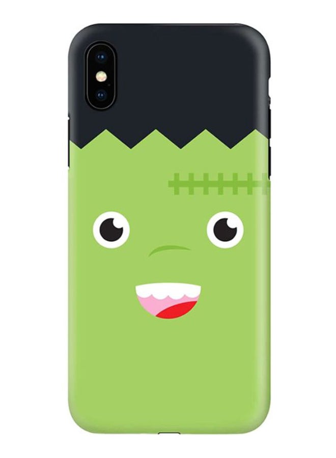 Cute Frankie Protective Case Cover For Apple iPhone X/iPhone XS Green/Black/White