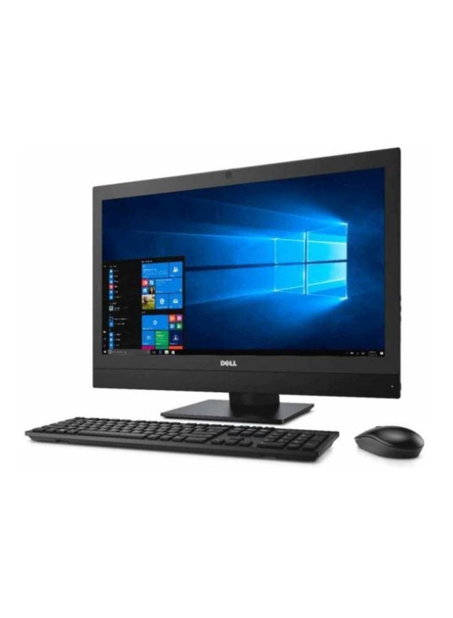 ديل - كمبيوتر مكتبي أوبتي بليكس 7450 شامل مزود بشاشة مقاس 23.8 بوصة ومعالج كور i5 وذاكرة رام سعة 8 جيجابايت ومحرك أقراص صلبة سعة 500 جيجابايت وبطاقة رسومات إنتل بدقة فائقة الوضوح أسود - Image 1