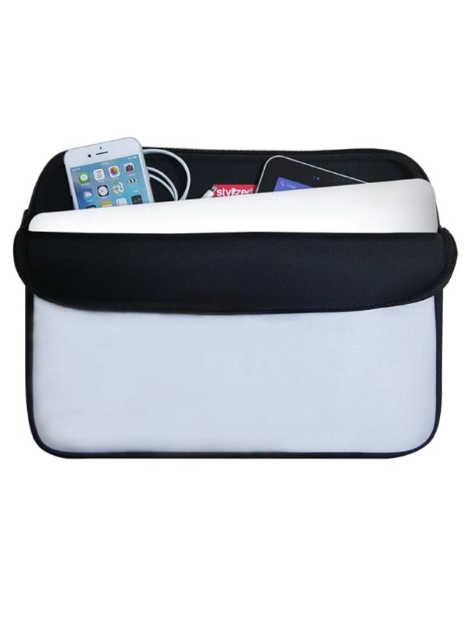 Stylizedd Street Fighter RYU Premium Designer Sleeve With Strap For 15-Inch Laptop Multicolour - Image 4