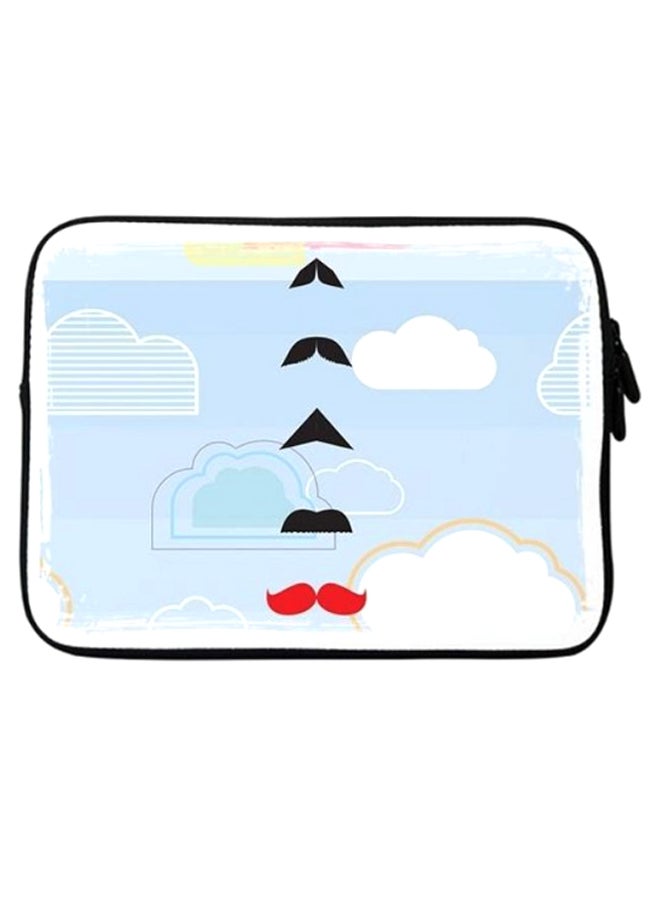Stylizedd Another Level Of Tash Printed Sleeve With Strap For 15-Inch Laptop Multicolour - Image 1
