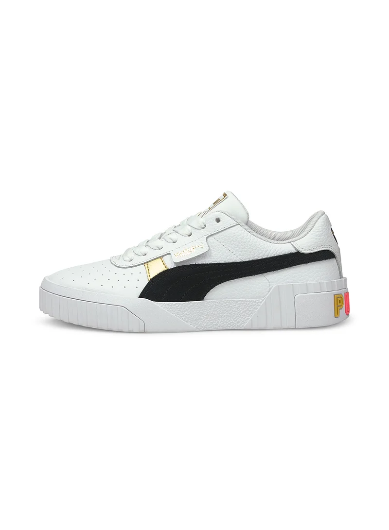 PUMA Cali Varsity Sneakers Puma White-Puma Black-Puma Team Gold