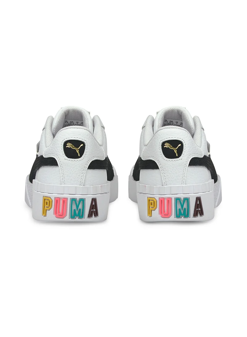 PUMA Cali Varsity Sneakers Puma White-Puma Black-Puma Team Gold