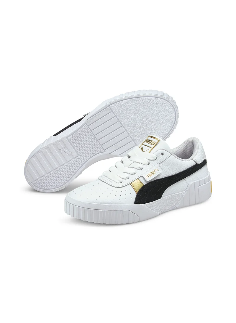 PUMA Cali Varsity Sneakers Puma White-Puma Black-Puma Team Gold