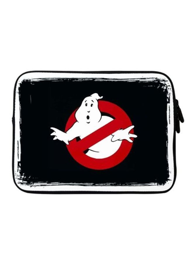 Stylizedd Ghostbusters Sleeve For Apple MacBook 15-Inch Black/White - Image 1