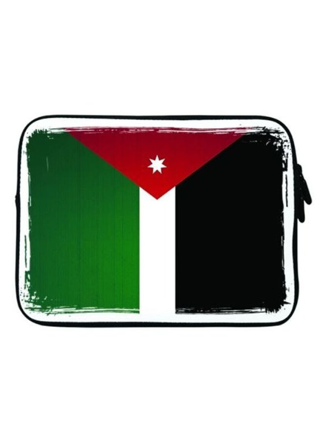 Stylizedd Flag Of Jordan Sleeve For Apple MacBook 15-Inch Multicolour  - Image 1