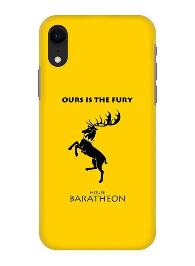 Stylizedd House Baratheon Case Cover For Apple iPhone XR Yellow