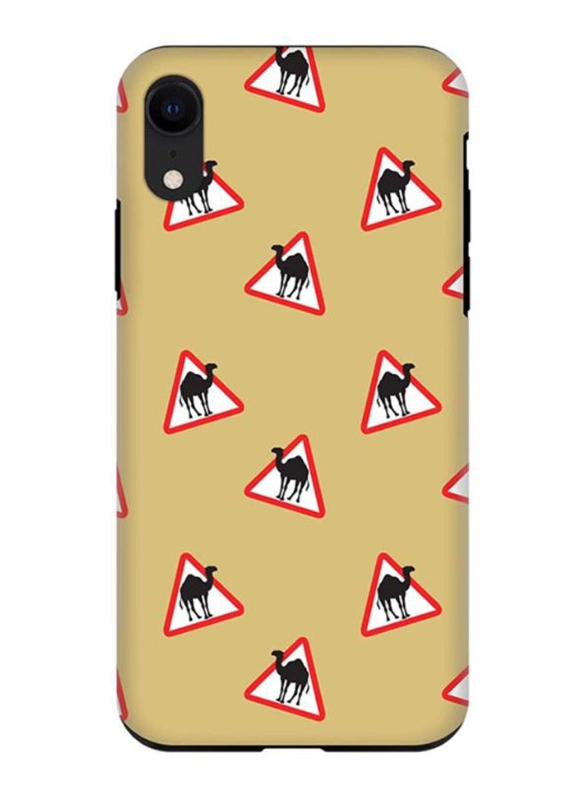 Stylizedd Camel Signs Case Cover For Apple iPhone XR Beige