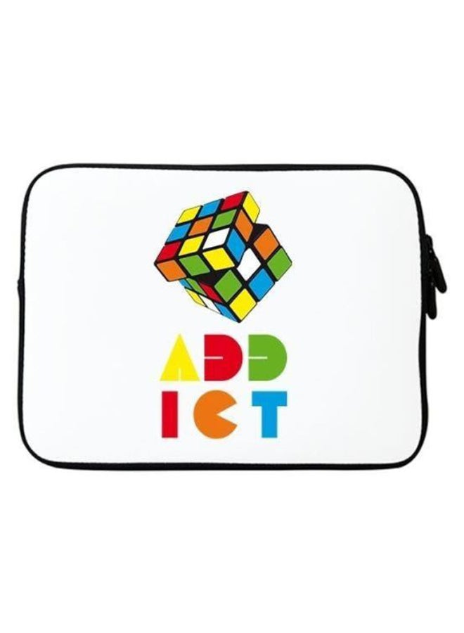 Stylizedd Rubiks Addict Sleeve For Apple MacBook 11-12-Inch White  - Image 1