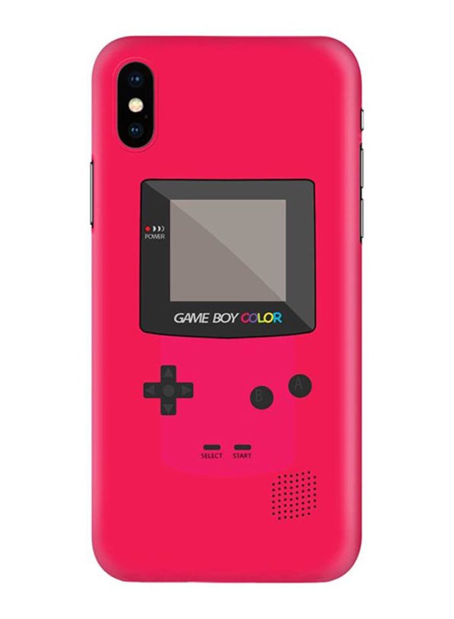 Stylizedd Gameboy Color Case Cover For Apple iPhone X/XS Purple/Black