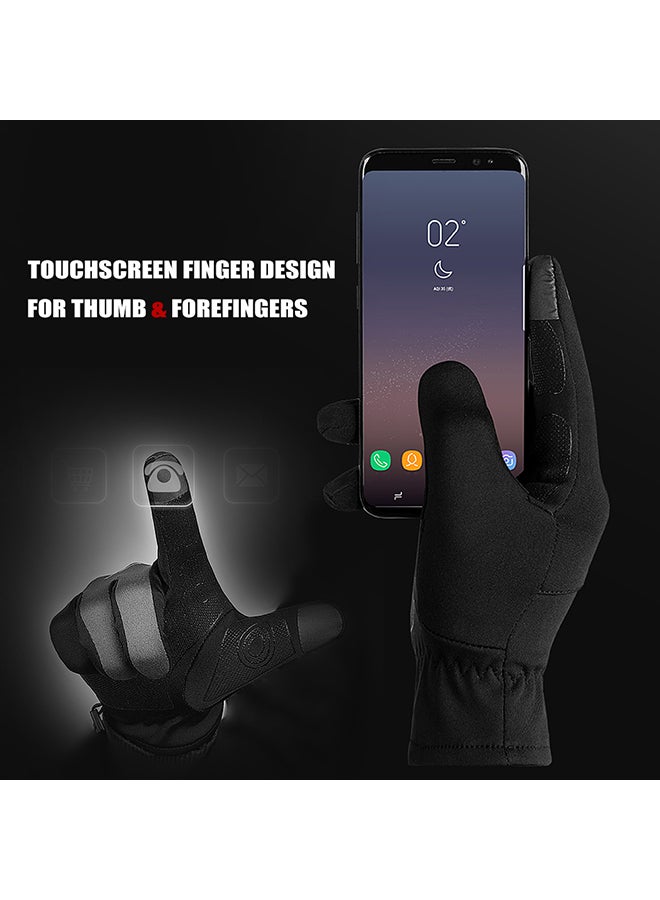 جولوف جوي قفازات شتوية لركوب الدراجات مع بطانة رقيقة ودافئة 26.0x13.0x2.0سم - Image 4