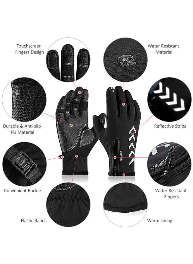 Golovejoy Winter Cycling Gloves With Thin Warm Lining 27.0x14.0x3.0cm - Image 2