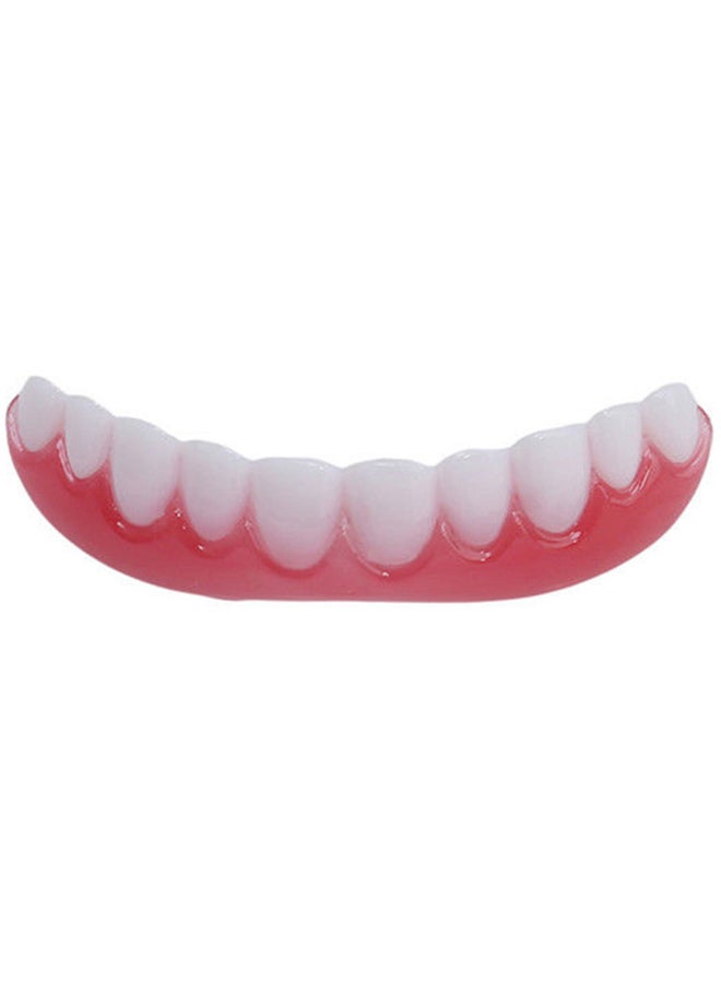 Silicone Smile Veneers Simulation Braces Flex Denture Paste multicolor 13*13*13cm - Image 1