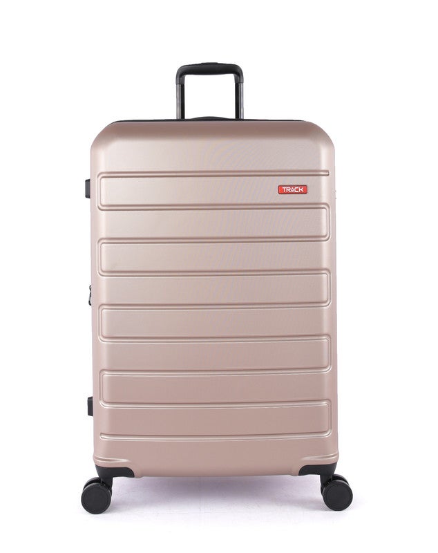 Track 3 Piece Travel Trolley Bag Set Champagne - Image 2