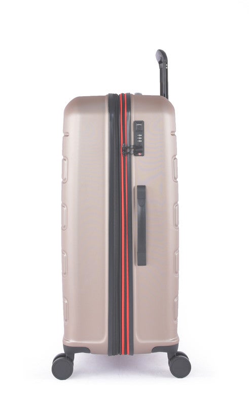 Track 3 Piece Travel Trolley Bag Set Champagne - Image 5