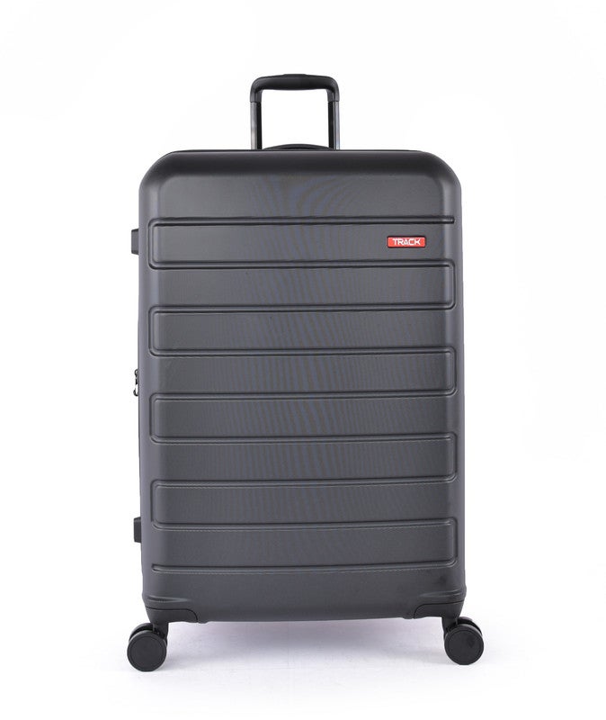 Track - 3 Piece Travel Trolley Bag Set Black - Image 1