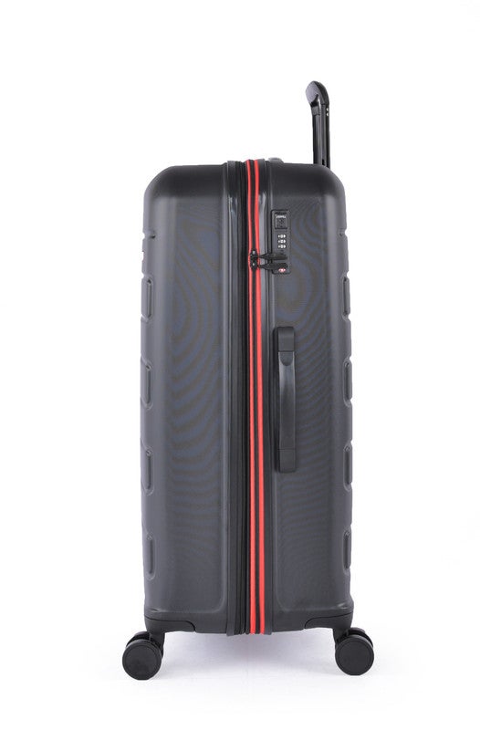 Track - 3 Piece Travel Trolley Bag Set Black - Image 1