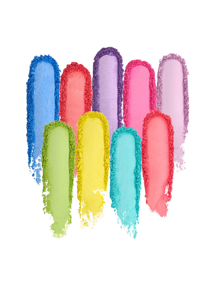 Barry M 9 Shades Eyeshadow Palette Neon Brights  - Image 3