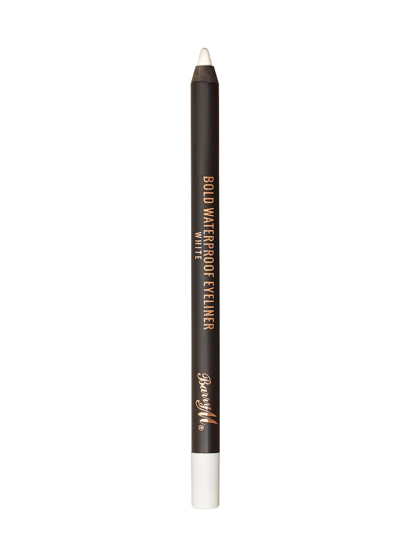 Barry M Bold Waterproof Eyeliner White - Image 1
