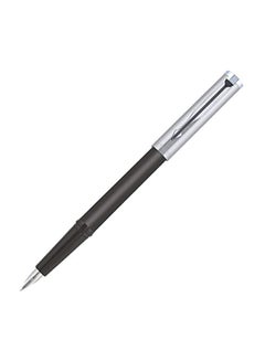 PARKER 2-Piece Beta Premium Fountain Pen With Ink Refill Black/Silver  - Image 4