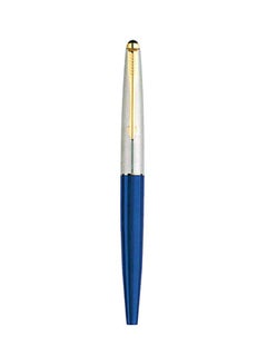 PARKER 2-Piece Galaxy Standard Roller Ball Pen With Refill Blue/Silver/Gold  - Image 2