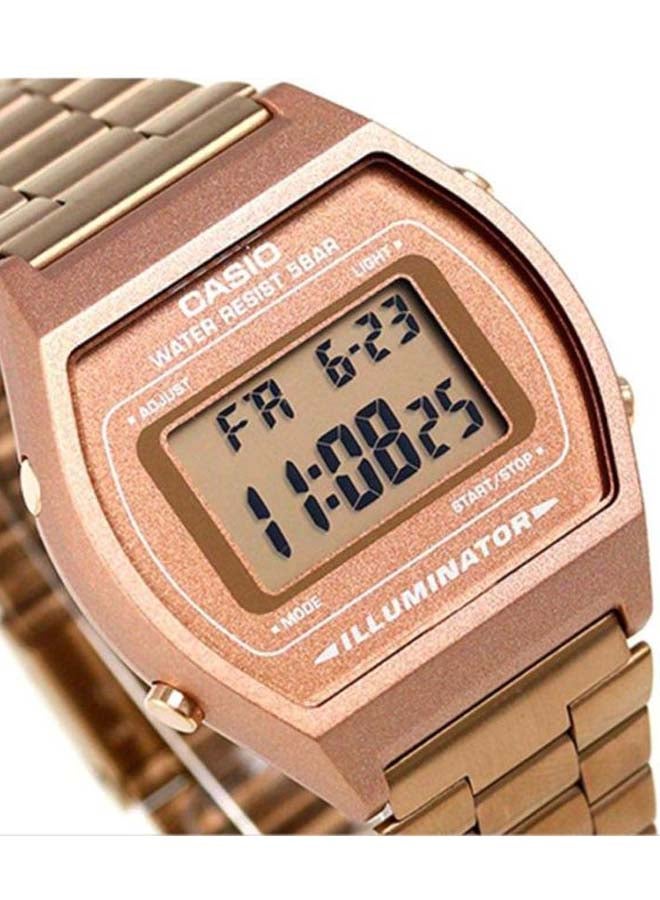 كاسيو مُجدد - ساعة يد إلومينيتور رقمية طراز B640WC-5A للنساء - Image 3