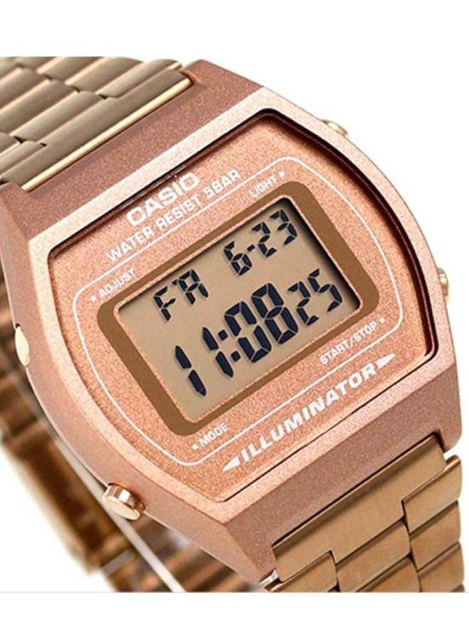 كاسيو مُجدد - ساعة يد إلومينيتور رقمية طراز B640WC-5A للنساء - Image 3