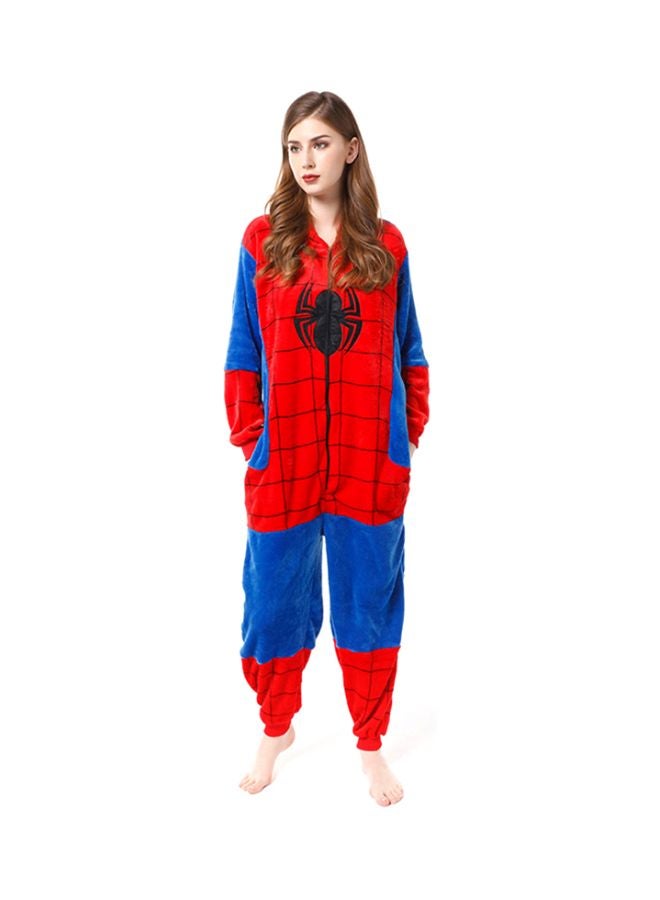 Generic Pack Of 4 Spider Man Pattern Onesies Red/Blue/Black  - Image 1