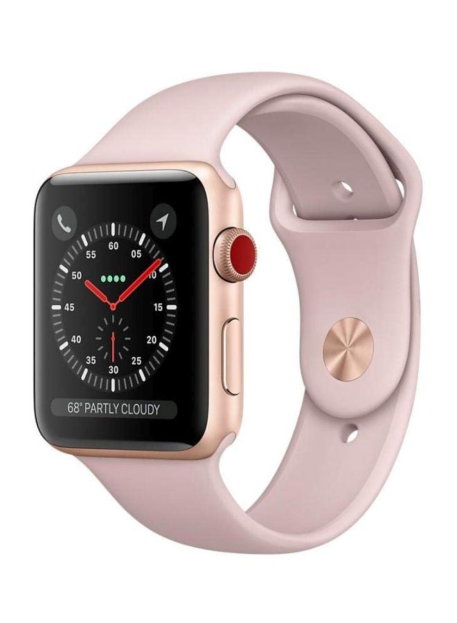 ابل  مُجدد - ساعة ذكية وتش سيريز 3 ذهبي/وردي رملي - Image 3