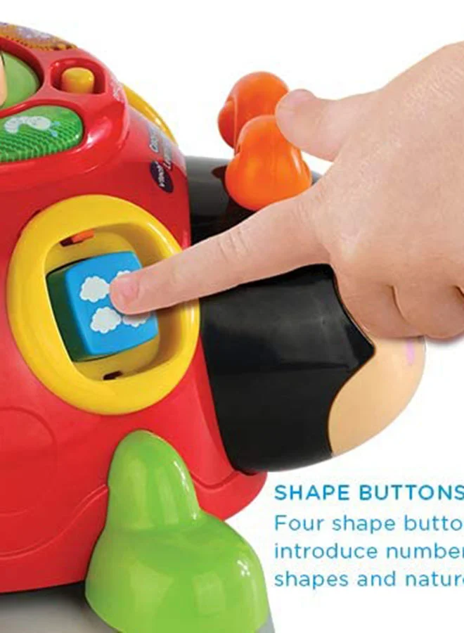 vtech Crazy Legs Learning Bug Toy for 12-36 Months - VT80-522303 9.7x17.8x19cm